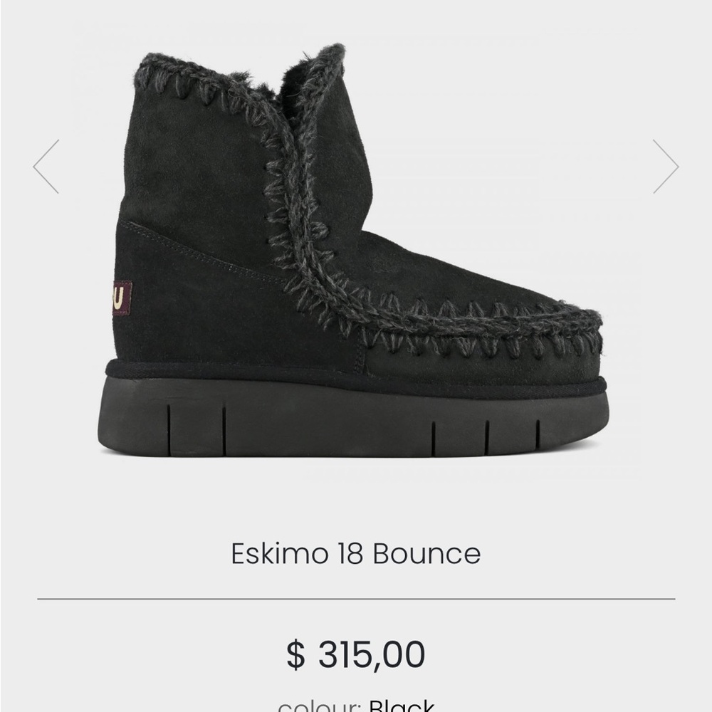 NWT Eskimo 18 Bounce Black Winter Boots